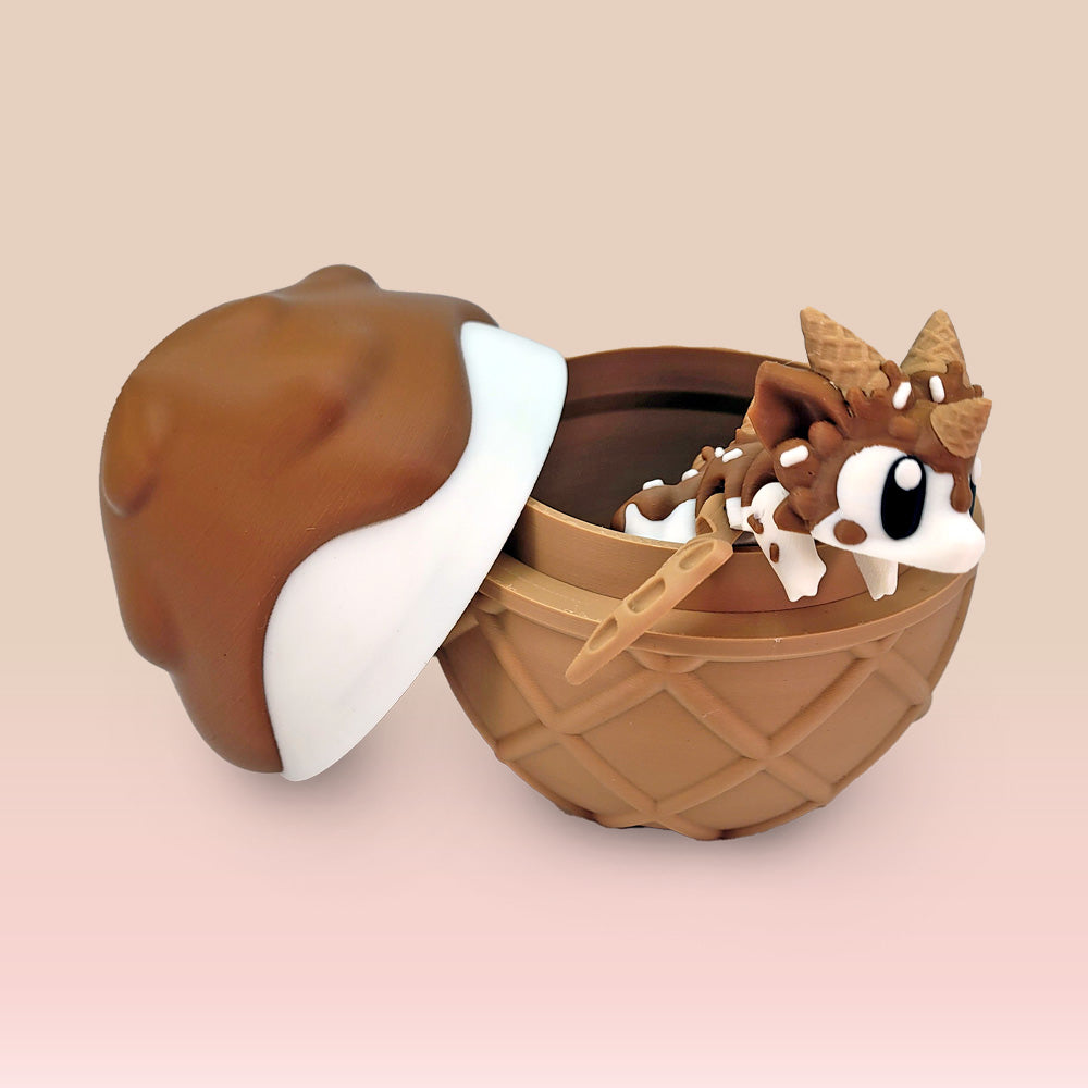 Brown Sugar Rush Baby Dragon Egg