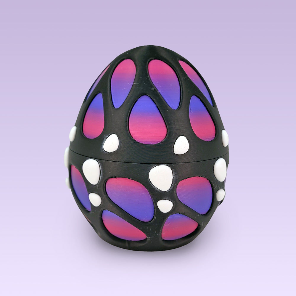 Purple Butterfly Baby Dragon Egg