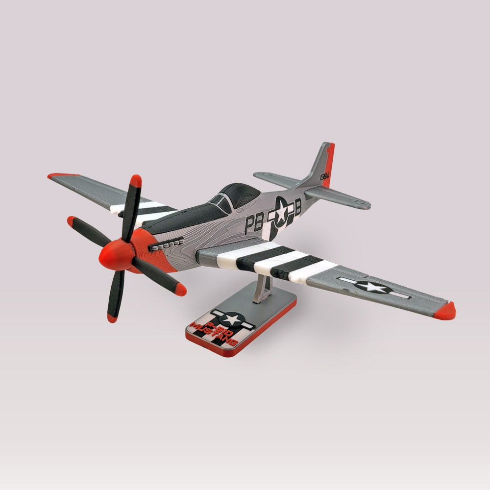 P51D Mustang Kit Card