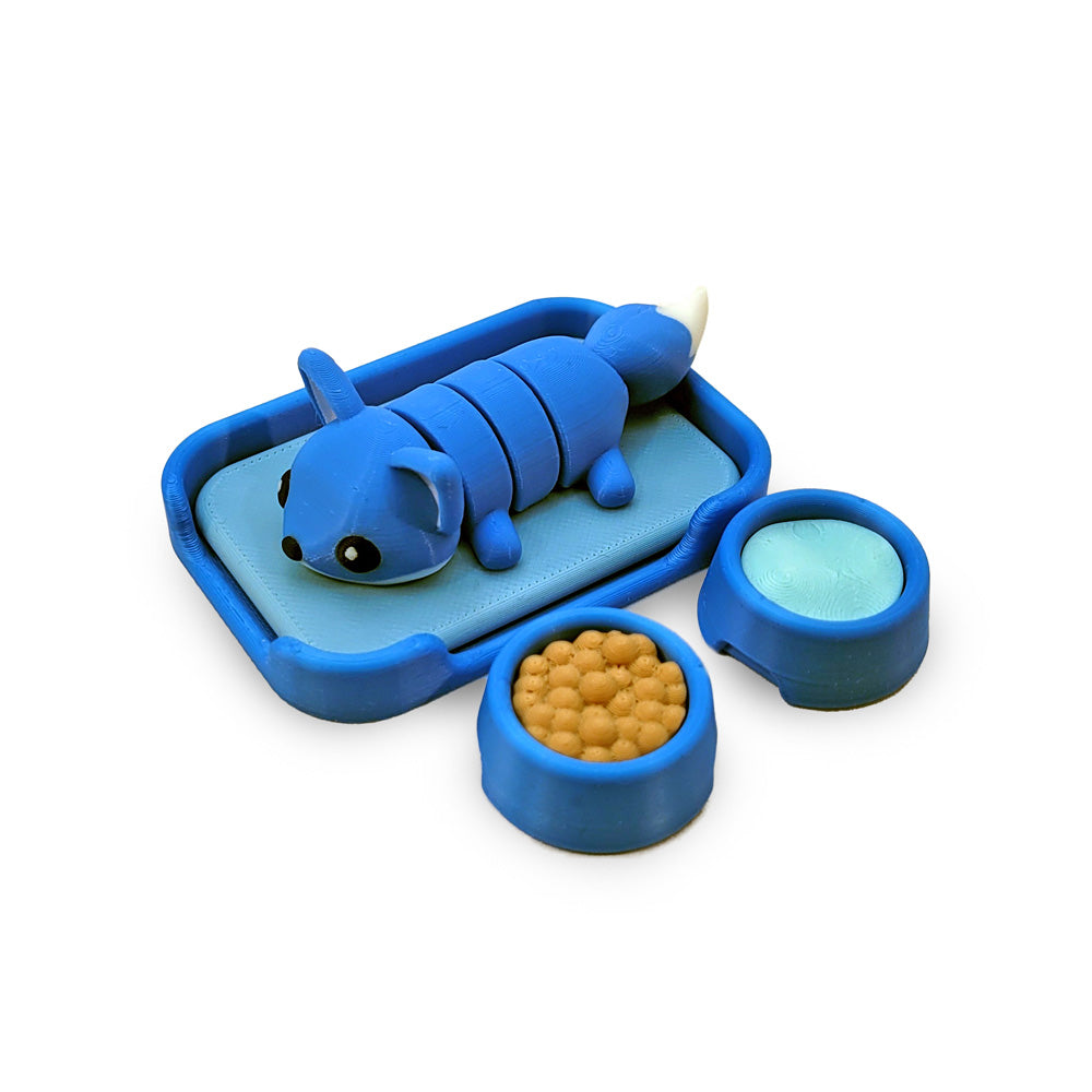 Blue Wigglet Play Bed and Food