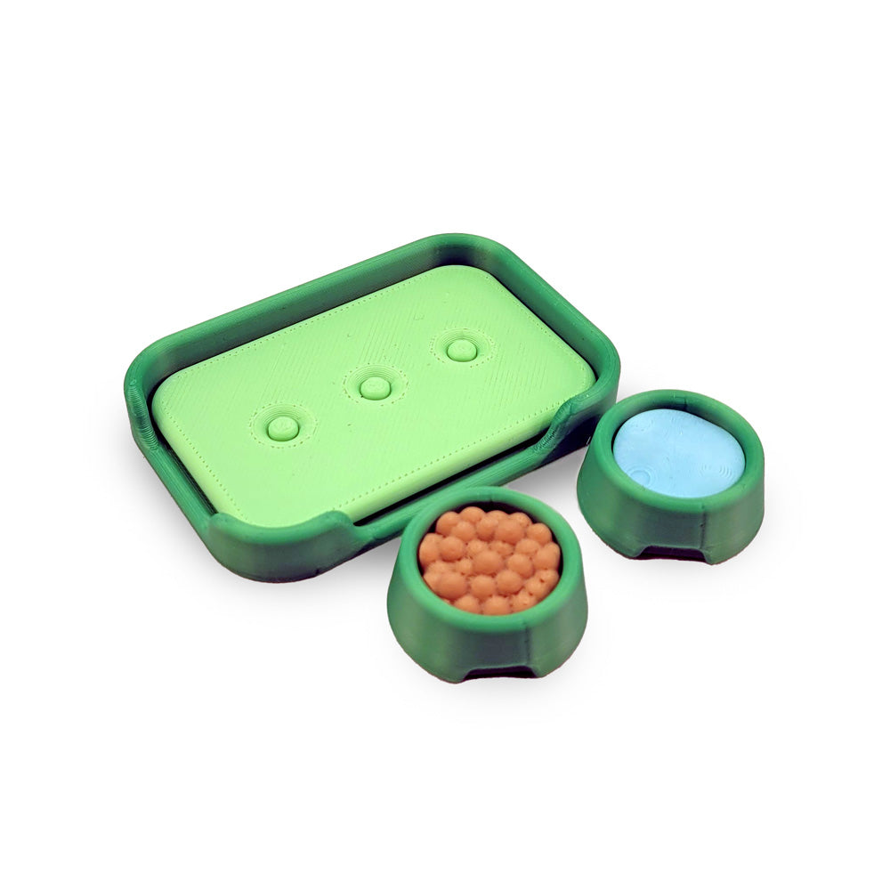 Green Wigglet Play Bed and Food