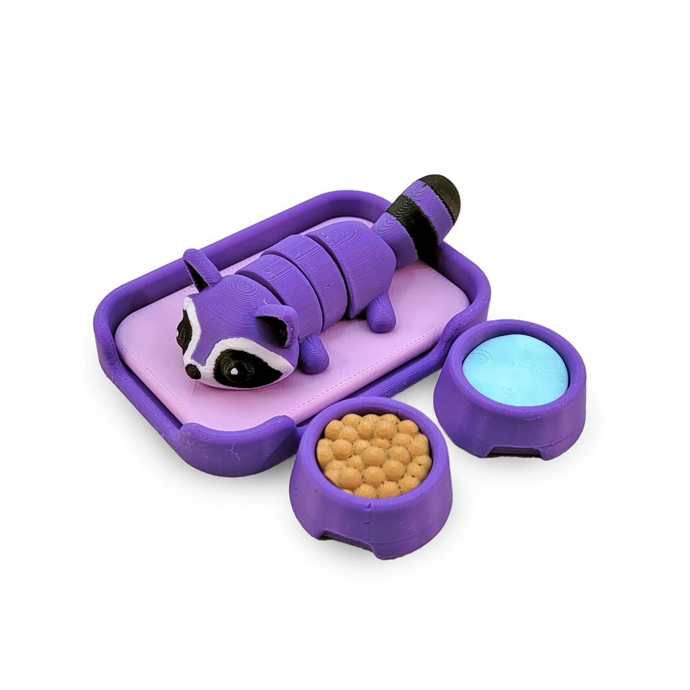 Purple Wigglet Play Bed and Food