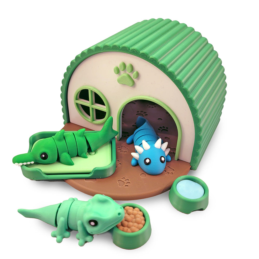 Green Wigglet Play House